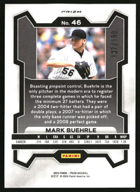 Mark Buehrle 2024 Panini Prizm #46 Blue Prizms SN
