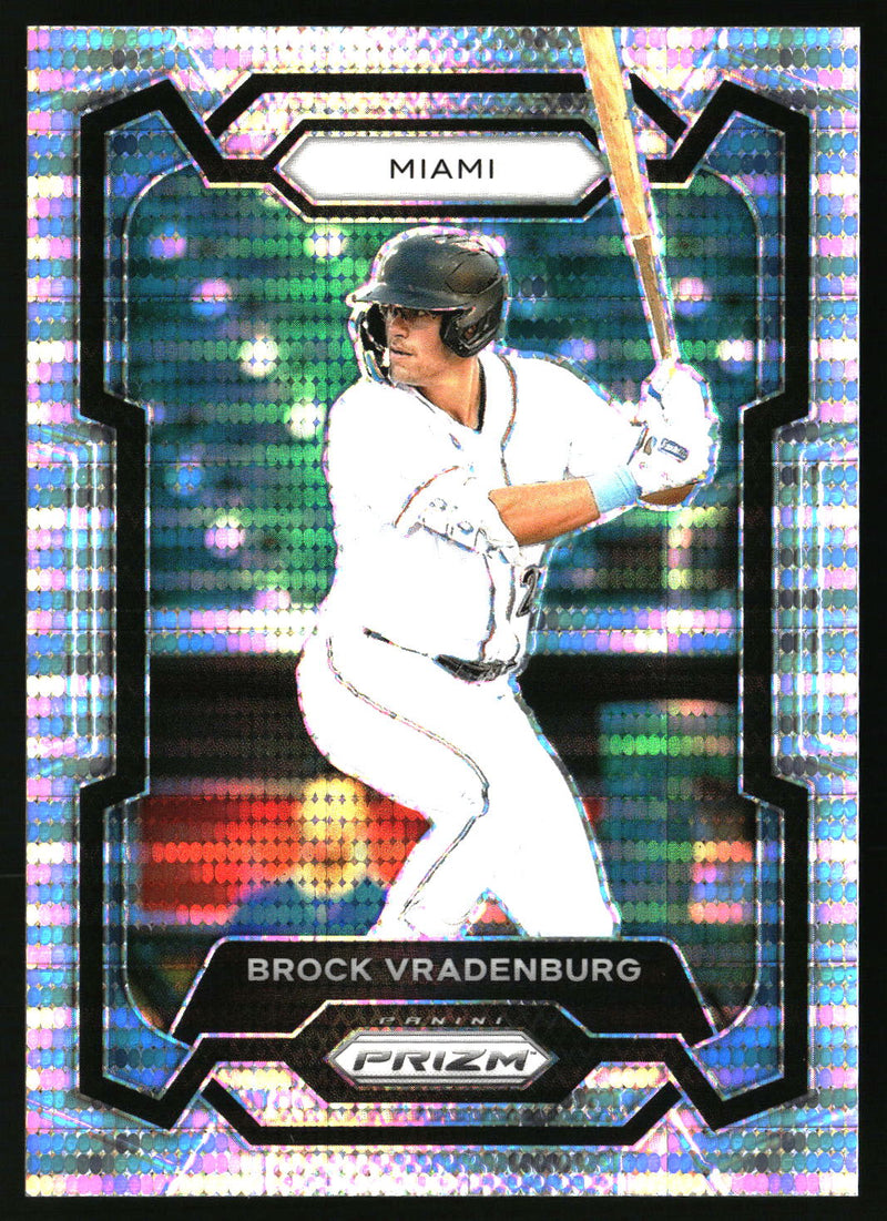 Brock Vradenburg 2024 Panini Prizm #153 Pulsar Prizms SN