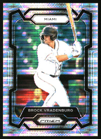 Brock Vradenburg 2024 Panini Prizm #153 Pulsar Prizms SN