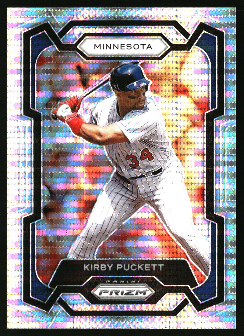 Kirby Puckett 2024 Panini Prizm #276 Pulsar Prizms SN