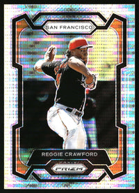 Reggie Crawford 2024 Panini Prizm #278 Pulsar Prizms SN