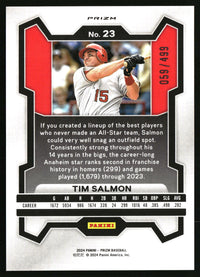 Tim Salmon 2024 Panini Prizm #23 Pulsar Prizms SN