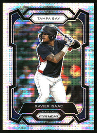 Xavier Isaac 2024 Panini Prizm #275 Pulsar Prizms SN