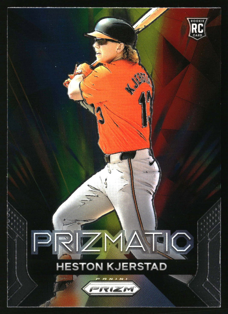 Heston Kjerstad 2024 Panini Prizm #14 Prizmatic