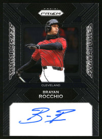 Brayan Rocchio 2024 Panini Prizm #SS-BR Sensational Signatures AU