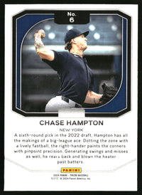 Chase Hampton 2024 Panini Prizm #6 Top Tier