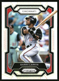 Barry Larkin 2024 Panini Prizm #139 Silver Prizms