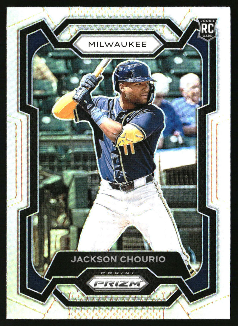 Jackson Chourio 2024 Panini Prizm #277 Silver Prizms