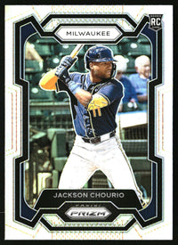 Jackson Chourio 2024 Panini Prizm #277 Silver Prizms