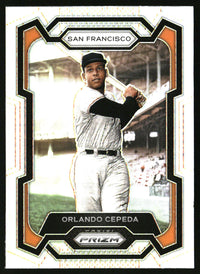 Orlando Cepeda 2024 Panini Prizm #51 Silver Prizms