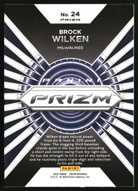 Brock Wilken 2024 Panini Prizm #24 Hype Silver Prizms