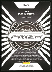 Leo De Vries 2024 Panini Prizm #9 Hype