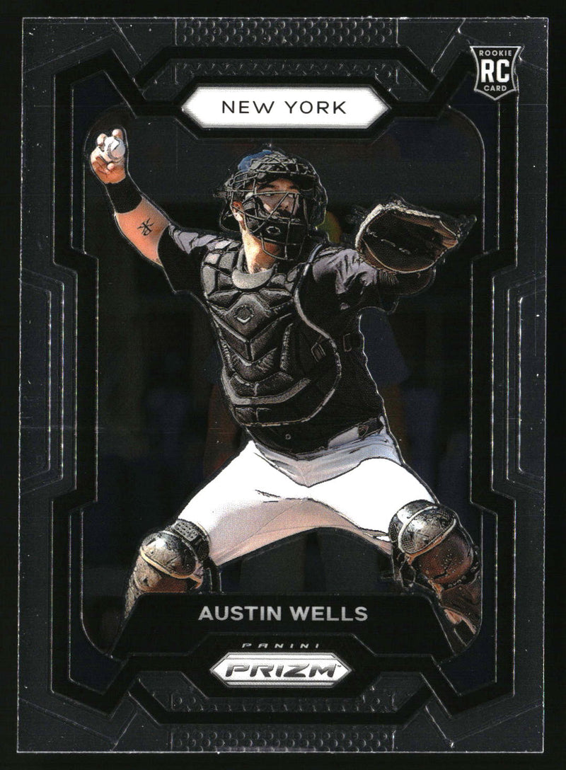 Austin Wells 2024 Panini Prizm #193