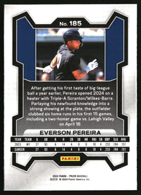 Everson Pereira 2024 Panini Prizm #185 RC