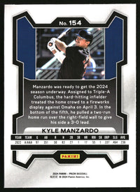 Kyle Manzardo 2024 Panini Prizm #154 RC