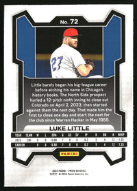 Luke Little 2024 Panini Prizm #72 RC