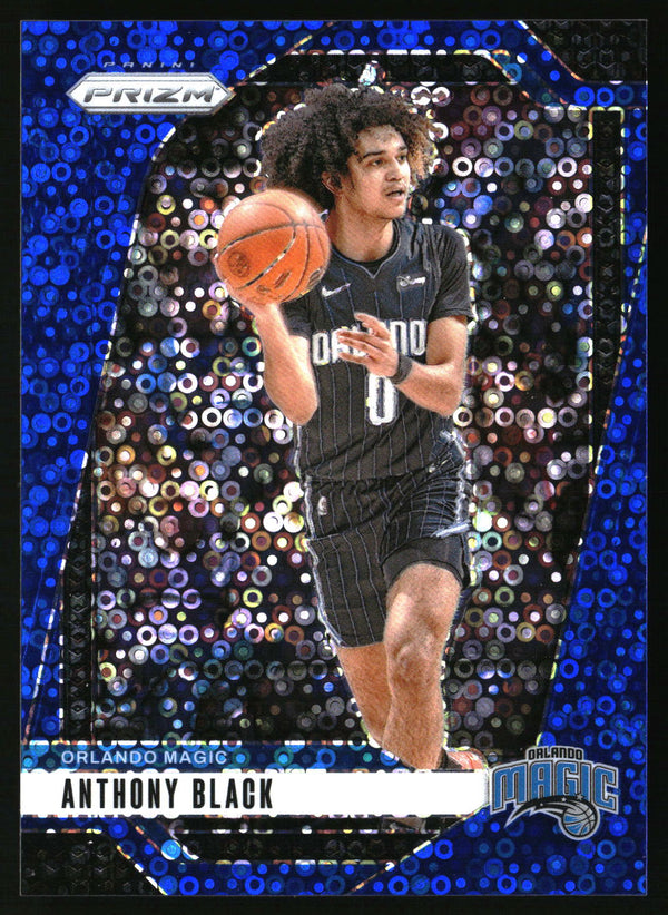 Anthony Black 2024-25 Panini Prizm #219 Prizms Fast Break Blue SN