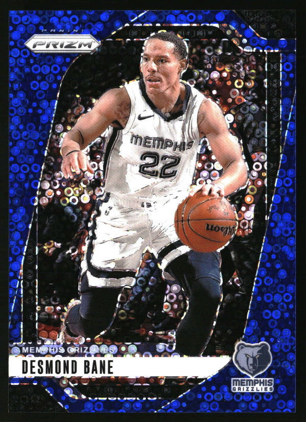 Desmond Bane 2024-25 Panini Prizm #125 Prizms Fast Break Blue SN