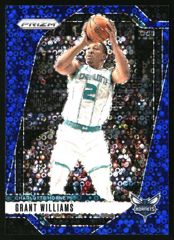 Grant Williams 2024-25 Panini Prizm #31 Prizms Fast Break Blue SN