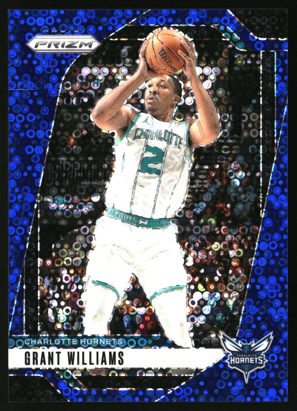 Grant Williams 2024-25 Panini Prizm #31 Prizms Fast Break Blue SN