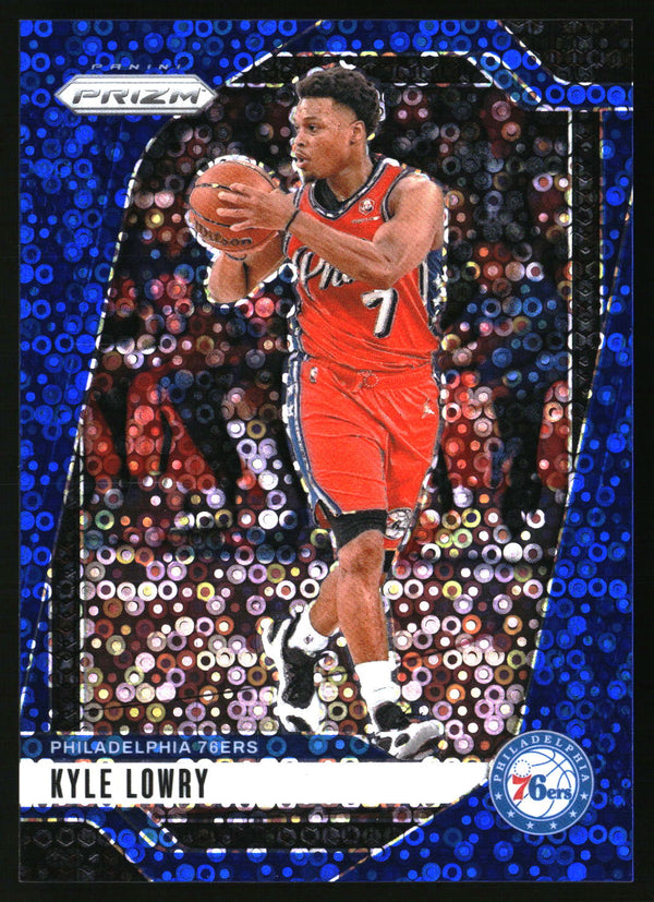 Kyle Lowry 2024-25 Panini Prizm #210 Prizms Fast Break Blue SN