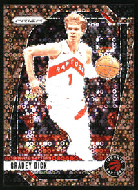 Gradey Dick 2024-25 Panini Prizm #205 Prizms Fast Break Bronze SN