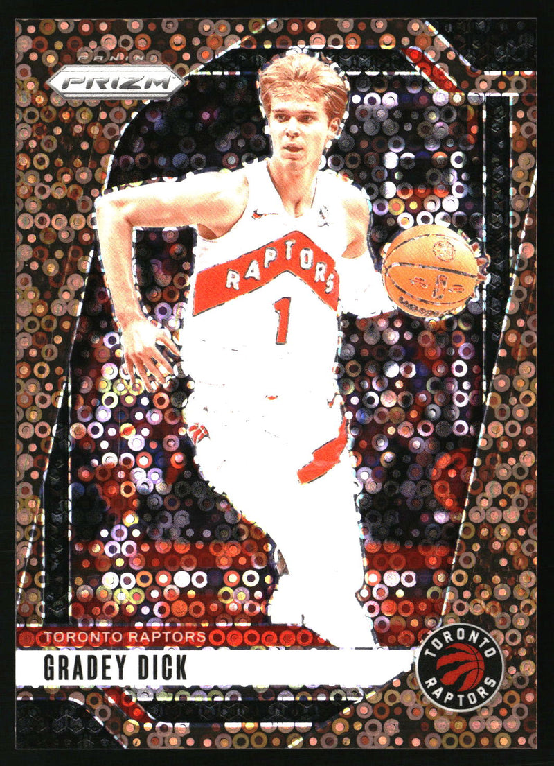 Gradey Dick 2024-25 Panini Prizm #205 Prizms Fast Break Bronze SN
