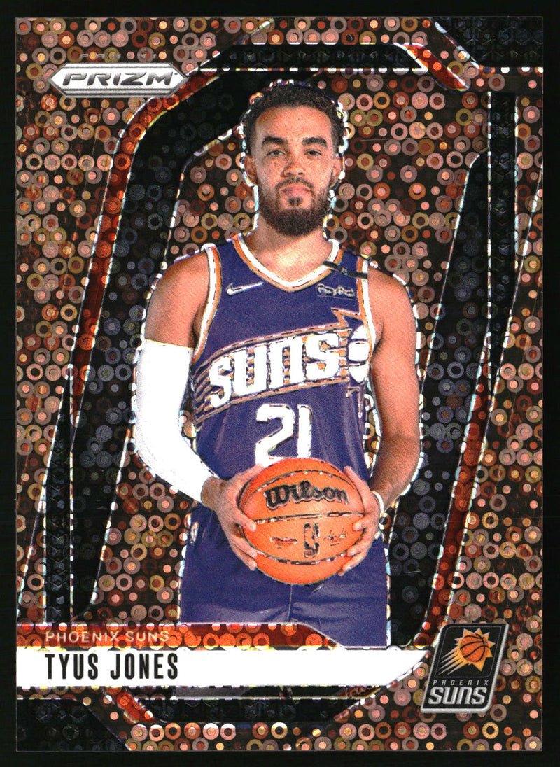 Tyus Jones 2024-25 Panini Prizm #207 Prizms Fast Break Bronze SN
