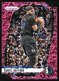 Daniel Gafford 2024-25 Panini Prizm #124 Prizms Fast Break Pink SN