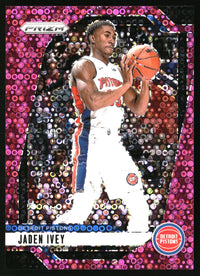 Jaden Ivey 2024-25 Panini Prizm #194 Prizms Fast Break Pink SN