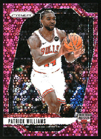 Patrick Williams 2024-25 Panini Prizm #68 Prizms Fast Break Pink SN