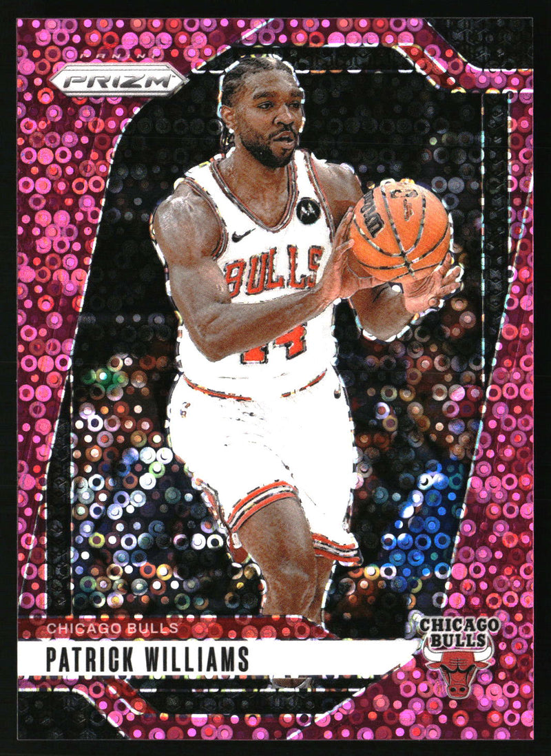Patrick Williams 2024-25 Panini Prizm #68 Prizms Fast Break Pink SN