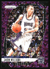 Jason Williams 2024-25 Panini Prizm #287 Prizms Fast Break Purple SN