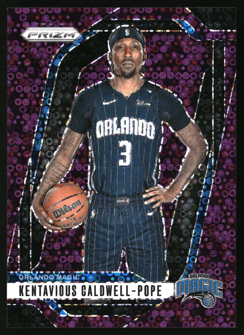 Kentavious Caldwell-Pope 2024-25 Panini Prizm #63 Prizms Fast Break Purple SN