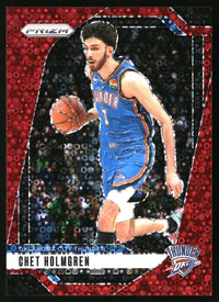 Chet Holmgren 2024-25 Panini Prizm #17 Prizms Fast Break Red SN
