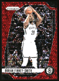 Dorian Finney-Smith 2024-25 Panini Prizm #108 Prizms Fast Break Red SN