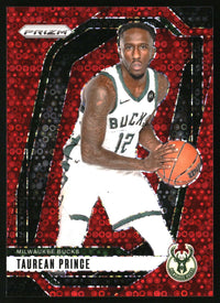 Taurean Prince 2024-25 Panini Prizm #136 Prizms Fast Break Red SN