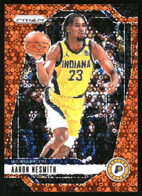 Aaron Nesmith 2024-25 Panini Prizm #22 Prizms Fast Break Orange SN