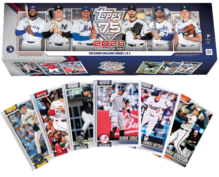 2026 Topps Complete Sets Baseball - Hobby Box