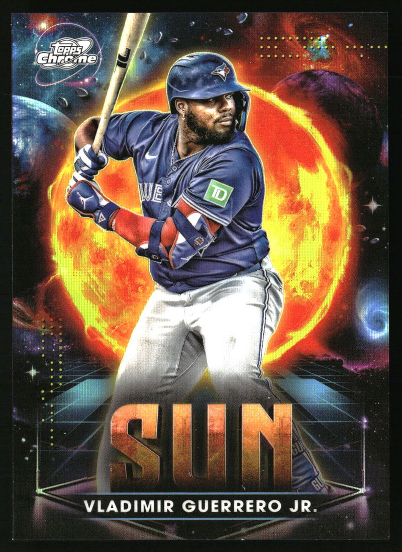Vladimir Guerrero Jr. 2025 Topps Chrome Cosmic #PPS-5 Planetary Pursuit Sun