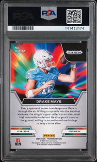 Drake Maye #IIDM 2024 Panini Prizm Draft Picks Instant Impact PSA 10 Green Prizm