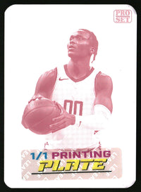 Bennedict Mathurin 2024 Leaf Pro Set Base Printing Plates Magenta #PSB-16 SN