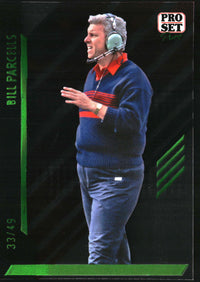 Bill Parcells 2024 Pro Set Pure #11 Bronze Spectrum Shimless SN