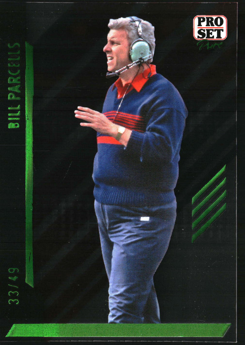 Bill Parcells 2024 Pro Set Pure #11 Bronze Spectrum Shimless SN