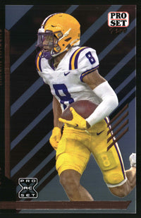 Malik Nabers 2024 Pro Set Pure #141 Bronze Spectrum Shimless SN