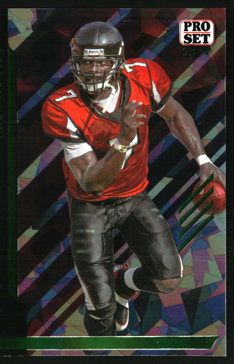 Michael Vick 2024 Pro Set Pure #74 Green Spectrum Crystal SN