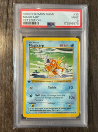 Magikarp #35 1999 Pokemon Game PSA 9 1st Edition
