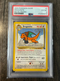 Dragonite #5 1999 Pokemon Game Movie PSA 6 Movie Promo