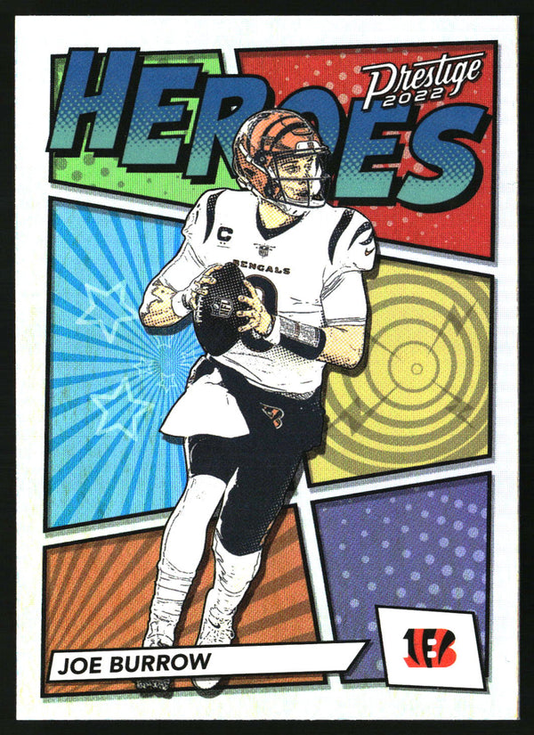 Joe Burrow 2022 Panini Prestige #H-2 Heroes