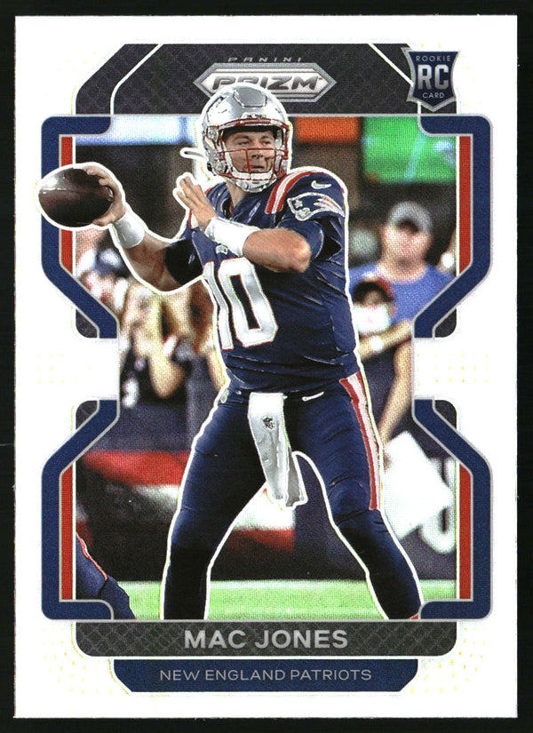 Mac Jones 2021 Panini Prizm #V-336 Rookie Variations Prizm Silver